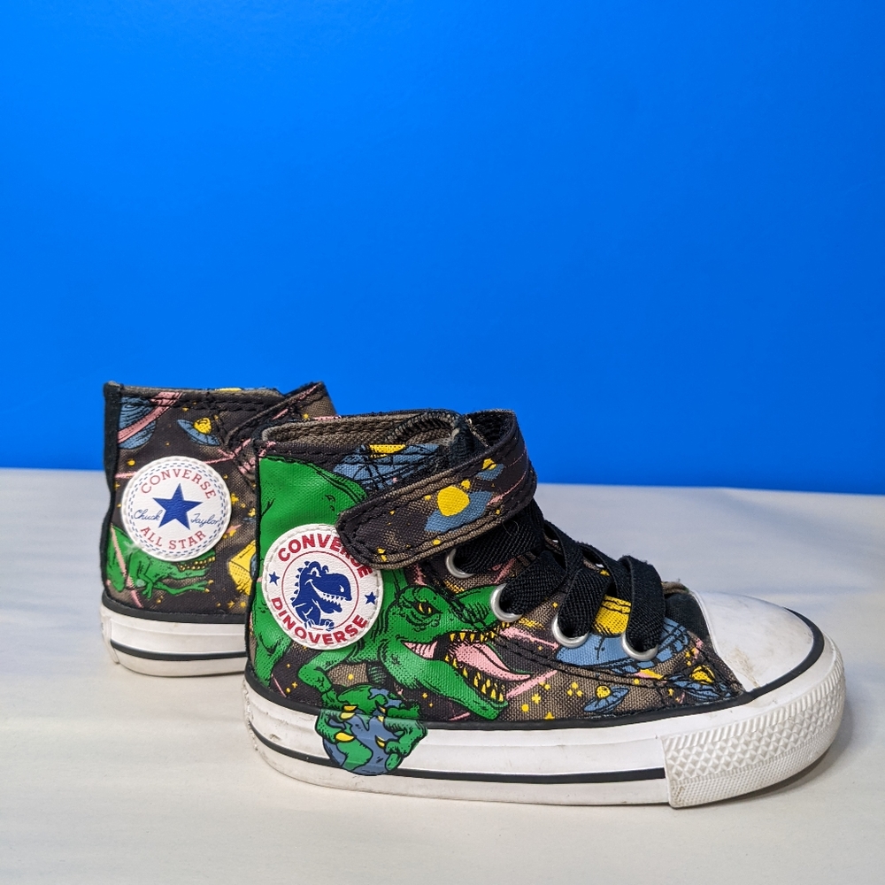 Converse Dinosaur Toddler High Tops - Kids 5